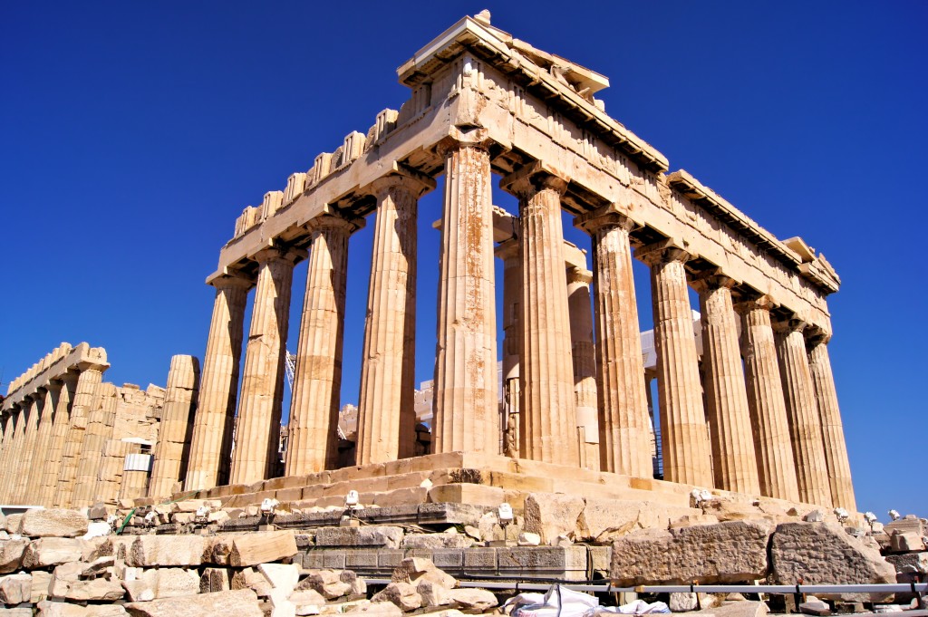 Greece's financial system may crumble next....